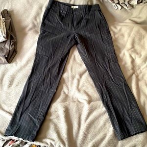 Good Threads Black Pin Stripe Pants